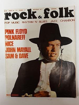 Magazine Rock & Folk N° 38 - Mars 1969