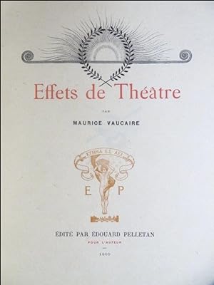 Effets de théàtre (ornaments by Bellery-Desfontaines)