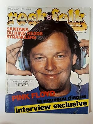 Magazine Rock & Folk N° 195 - Avril 1983