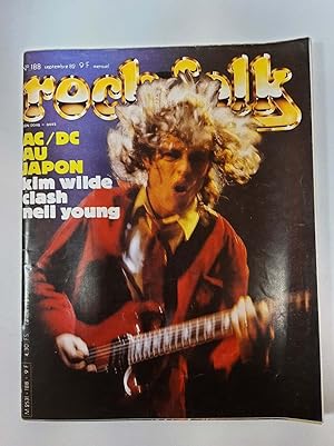 Magazine Rock & Folk N° 188 - Septembre 1982