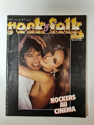 Magazine Rock & Folk N° 204 - Rockeres au Cinema / Janvier 1984