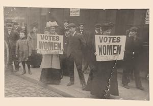 "Vote For Women" Suffrage Real Photo Postcard