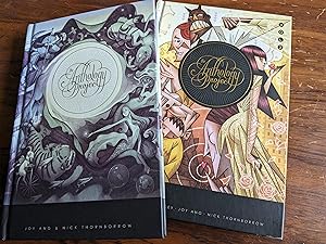 The Anthology Project: Both Volumes: Volume 1 and Volume 2 Both signed with Cute Drawing