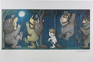 WHERE THE WILD THINGS ARE, ORIGINAL SIGNED LITHOGRAPH