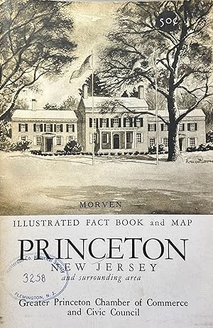Princeton New Jersey and Surrounding Areas Illustrated Fact Book and Map