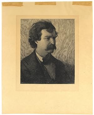 [Wood Engraving]: Mark Twain