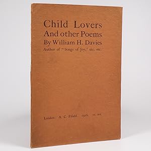 Child Lovers And other poems - First Edition
