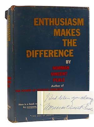 ENTHUSIASM MAKES THE DIFFERENCE Signed