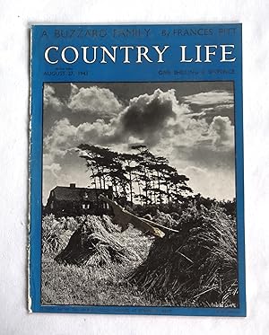 Country Life Magazine. No 2432, 27 August 1943, Miss Jean Leslie., Four Historic homes safeguarde...