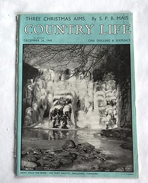 Country Life Magazine. No 2449, 24 December 1943. Lady Lettice Cotterell with John, Thomas, Rose ...