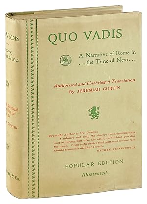 "Quo Vadis." A Narrative of the Time of Nero