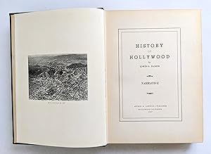 1937 HISTORY OF HOLLYWOOD Edwin Palmer SIGNED & INSCRIBED First Ed. ILLUSTRATED