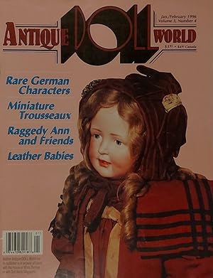 Antique Doll Collector Magazine, Vol.3, No.4, Jan/Feb 1996