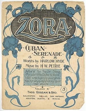 [Sheet music]: Zora: Cuban Serenade