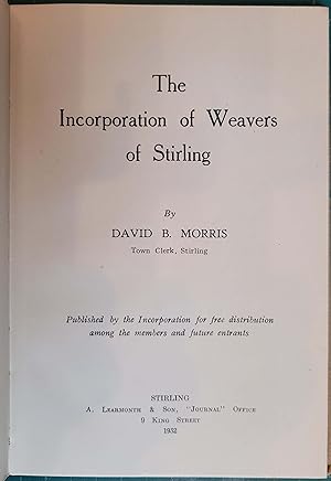 The Incorporation of Weavers of Stirling