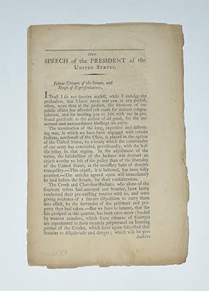 Speech of the President of the United States [1795 - caption title]
