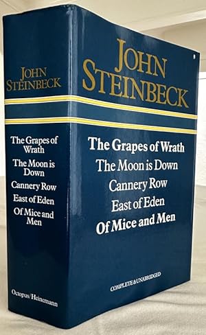 John Steinbeck, The Grapes of Wrath, The Moon is Down, Cannery Row, East of Eden, Of Mice and Men