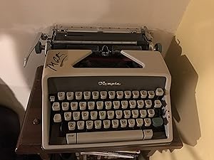 SM-7 Olympia Portable Typewriter (signed by Paul Auster)