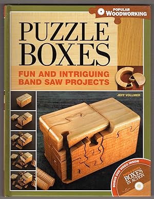 Puzzle Boxes: Fun and Intriguing Band Saw Projects (Popular Woodworking) DVD NOT INCLUDED