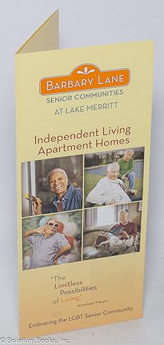 Barbary Lane Senior Communities at Lake Merritt [brochure]