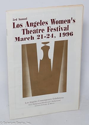 3rd Annual Los Angeles Women's Theatre Festival, March 21-24, 1996