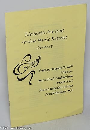 Eleventh Annual Arabic Music Retreat Concert