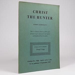 Christ the Hunter - Proof Copy