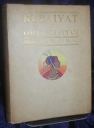 Rubaiyat of Omar Khayyam 38 Tipped in plates Ronald Balfour 1st Ed 1920