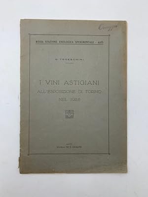 I vini astigiani all'Esposizione di Torino nel 1928