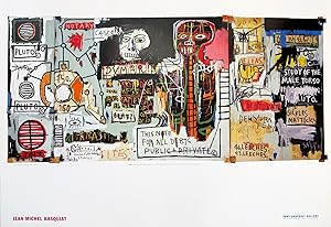 Original Poster - Jean-Michel Basquiat - Notary