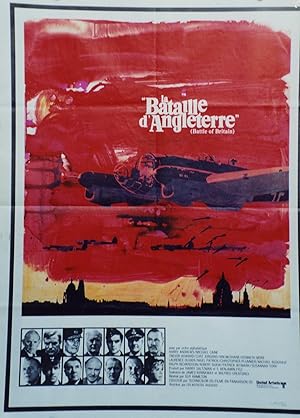 "LA BATAILLE D'ANGLETERRE ( BATLLE OF BRITAIN)" Réalisé par Guy HAMILTON en 1969 avec Michael CAI...