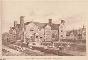 1892 : Firsdene, Lickey, Bromsgrove. Messrs. Bateman and Bateman, Architects. An original page fr...