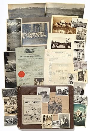 [Scrapbook]: Missionary Scrapbook From India During World War II