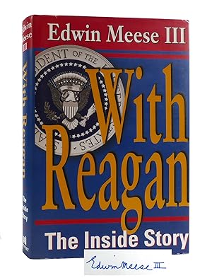 WITH REAGAN The Inside Story Signed