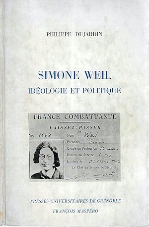 Simone Weil, idéologie et politique