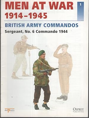 BRITISH ARMY COMMANDOS SERGEANT, NO. 6. COMMANDO 1944 Men At War 1914 - 1945
