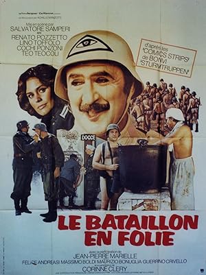 "LE BATAILLON EN FOLIE (STURMTRUPPEN)" Réalisé par Salvatore SAMPERI en 1976 avec Jean-Pierre MAR...