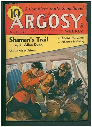 Zorro Deals with Treason in Argosy August 18, 1934