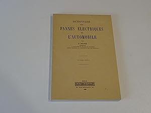 Dictionnaire Des Pannes Electriques De L'Automobile