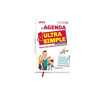 Agenda 2023 Ultra Simple et maxi compact ! (de sept. 2022 à déc. 2023)