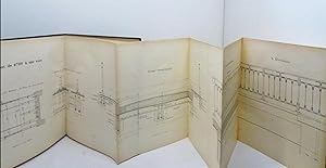 "Compendium of types of bridges for reinforced cement roads" (translation) (1907) with 12.5" x 57...