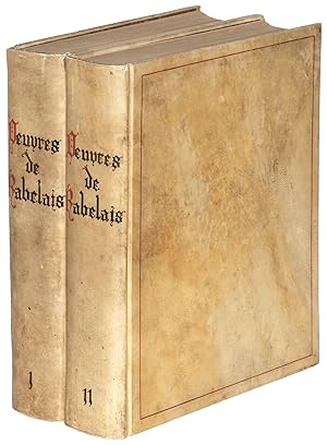 Oeuvres de Rabelais: Avec une Vie de l'Auteur, des Notes et un Glossaire, par Louis Moland One of...