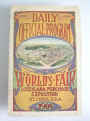 Daily Official Program World's Fair Louisiana Purchase Exposition St. Louis, U. S. A. 1904