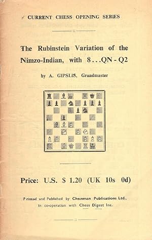 The Rubinstein Variation of the Nimzo-Indian, 8.Qn-Q2