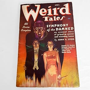 Weird Tales. Volume 29. Number 4.