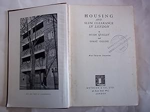 Housing and Slum Clearance in London.