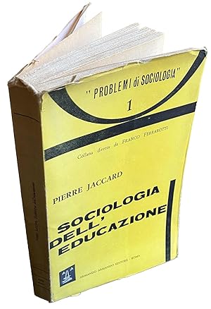 SOCIOLOGIA DELL'EDUCAZIONE