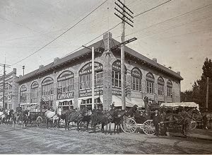 [Occupational] Idaho Implement Company Photograph circa 1905, Boise, Idaho