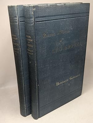 Recueil d'oeuvres de Léo Errera. Botanique Générale TOMES I et II