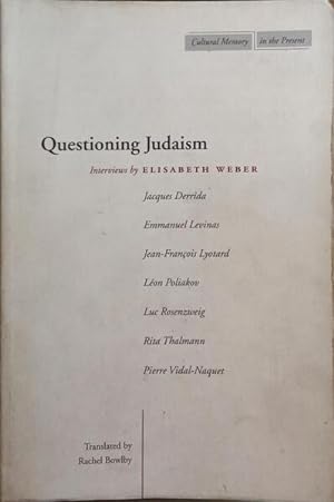 QUESTIONING JUDAISM.